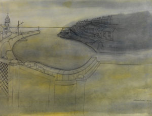 Wilhelmina Barns-Graham - 'Porthleven', Gouache and pencil on paper, NFS