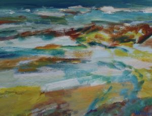 Vincent Wilson - 'On the Beach at Talland, June (2)' £450