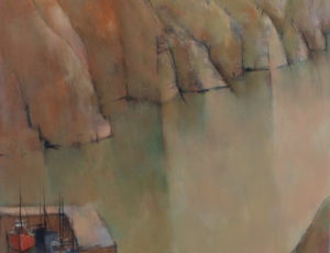 Mike Praed - Below the cliffs [£2250]