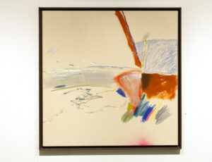 42. Saul Cathcart 'It Was the Truth' (Booby's Bay 2020) Acrylic, spray paint and pencil £1,600