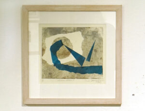 45. Carole Baroody Corcoran 'Lacuna Beach' Monoprint £225