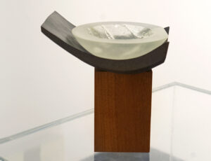 77. Jane Smith 'Coupling II' Ceramic & Glass £720