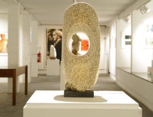 79. David CP Harrison 'The Other Side' Cornish Granite (Tregonning) on Dark Granite Plinth £1,600
