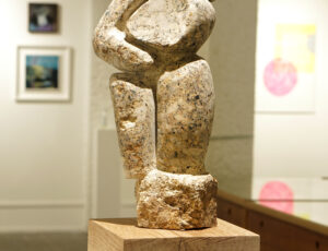 83. Aidan Hicks 'Figure 2020 no.18' Granite SOLD
