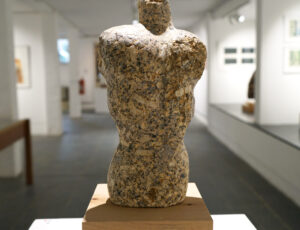 86. Aidan Hicks 'Figure 2020 no. 2, Erreskebra' Granite £450