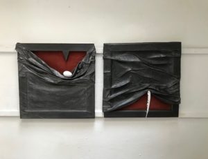 Margrit Clegg 'Life Force' diptych (£1900)