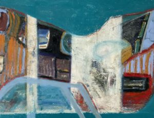 Sue Watt 'Studio Window to Porthmeor' (£750)