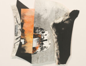 Sue Davis 'Altered State 1', mixed media on paper, £260