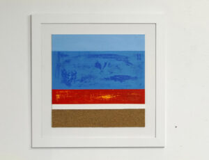 P28 Shelley Thornton 'Vessels 1', Acrylic & Mixed Media on Canvas, £500