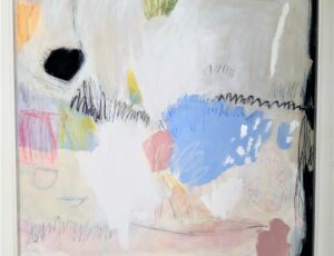p76 Diane Whalley 'Party in the Bay', mixed media, £650