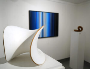 Daniel Miles 'Curvature' Monterey cypress, lime wax 35 x 31 x 31cm £3,000