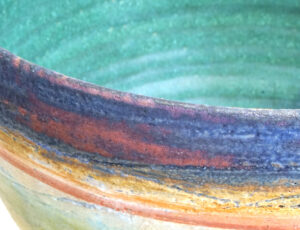 Colin Caffell 'Sunset Bowl', stoneware, SOLD