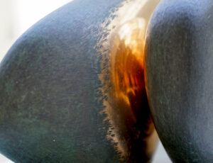 Tommy Rowe 'Two Forms Roskestal' ed. 8 of 9 (detail) Bronze £2,500