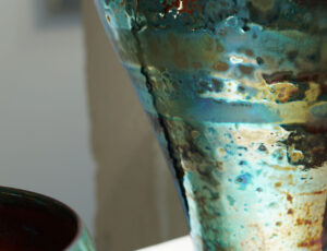 Sutton Taylor 'Bottle, Magenta' (detail) Ceramic £1,250