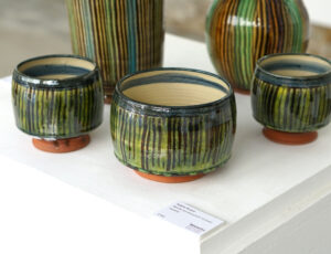 Debbie Prosser 'Matcha Set (2 x yunomi 1 x bowl) Ceramic £100