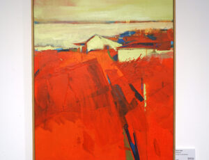 Steven Platt 'Heatwave' Acrylic on canvas board. Incl. frame: 52.6 x 42cm. Excl. frame: 50.6 x 40cm SOLD