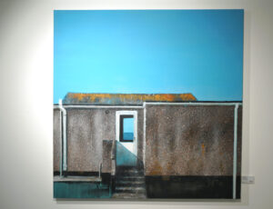 Steven Platt 'St Ives Bay' Acrylic on canvas. 100 x 100cm £1,100