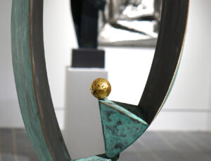 Tom Leaper 'Sun and Sail' £3,500 Bronze, portland jesmonite