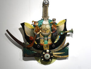 David Kemp 'Over the Moon 2' £4,000 Assemblage