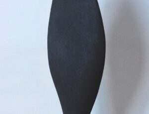 Jane Smith, 'Curve Standing Form'. Ceramic on wood base, 52x18x7cm, £520