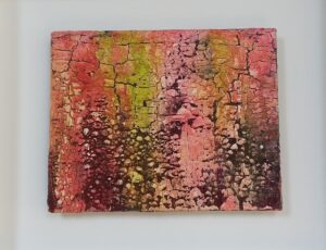 Lynette Pierce, 'A Garden in Giverny'. Acrylic, 46x40cm SOLD