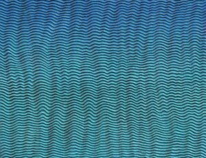 Martha Winter, 'Ocean Flow i'. Pigment & sand, 100x100cm SOLD