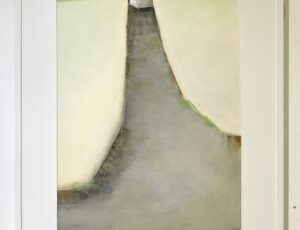 Susan Thomas, 'The Little Lane by Barbara Hepworth's House'. Oil on board, 60x75cm, £850