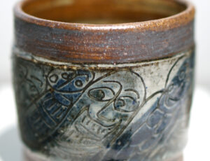 Debbie Prosser 'The Ancients Pot' Stoneware, £68