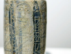 Debbie Prosser 'The Ancients Vase' Stoneware, SOLD