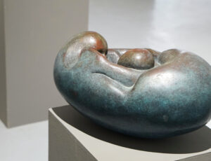 Colin Caffell 'Mother and child' Bronze limited edition, No 1 of 9, £7,500