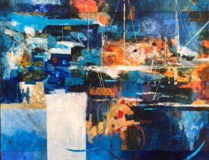 Glyn Macey 'Weather on the Way' Mixed media £1,800