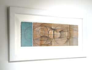Patrick Haughton 'At the Edge 3' Acrylic and graphite on paper £750