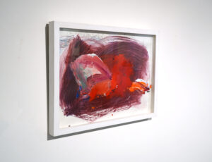 Clive Blackmore 'Hill Lit Red' Graphite and acrylic on paper £1,150