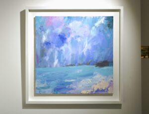 Sophie Fraser 'Sennen, Autumn Day' Oil, oil pastel and graphite on canvas £920