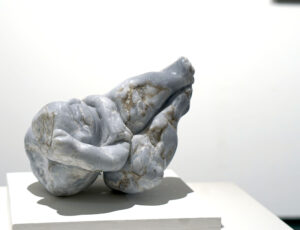 Linda Crane 'Primitive Woman 2' Blue Alabaster Stone £2,000