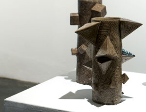 Georgina Phipps 'Cosmic Cylinder (Pyramids)' Ceramic £370