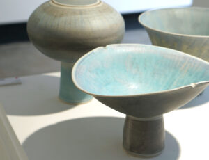 Christine Feiler 'Pedestal Bowl' Ceramic SOLD