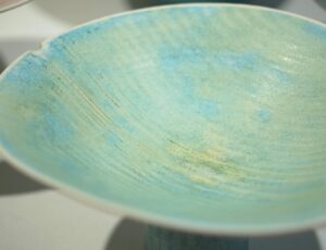 Christine Feiler '4. Pedestal Bowl' Stoneware, £250
