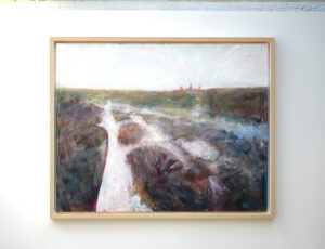 Tom Leaper 'Merry Maidens Mizzling' Oil on canvas, 129 x 160cm (incl. frame), £8,500