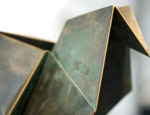 Tom Leaper 'Dove Tail' Bronze on portland jesmonite £3,600