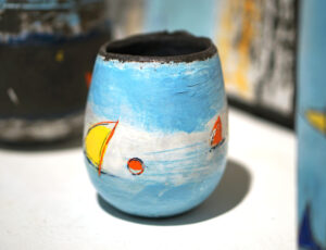 Paula Downing 'Summer Sailing' Ceramic, £170