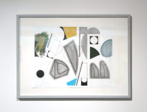 Jeff Powell ‘Elements of Edge - June’ 2022, Pastel & crayon on paper, 91x66cm (incl. frame), £950