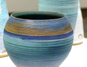Colin Caffell 'Looking West III - deep bowl' Thrown stoneware £350