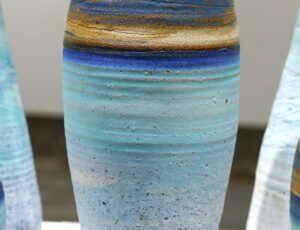 Colin Caffell 'Looking West - tall Minoan form' Thrown stoneware £325