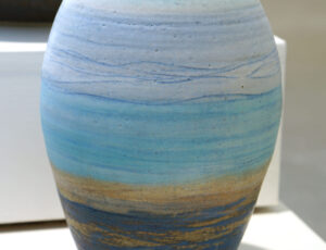 Colin Caffell 'Large Minoan Form Seascape' Stoneware £425