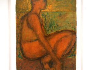 John Emanuel 'Seated Figure (Caroline)' Oil, £1,250