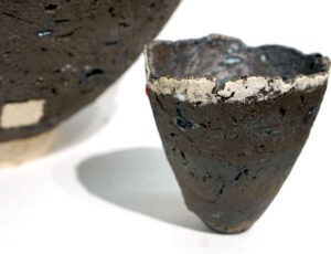 Paula Downing 'Pinched Volcanic Beaker' Ceramic £125