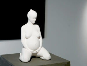 Colin Caffell 'Pregnant Virgin/Aphrodite/Psyche' Low fired fine ceramic, £650