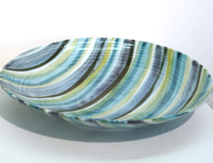 Debbie Prosser 'Wave Plate' Porcelain £120