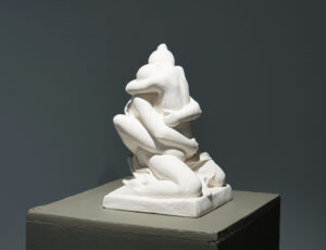 Colin Caffell 'Kneeling Lovers' Low fired fine ceramic, £650